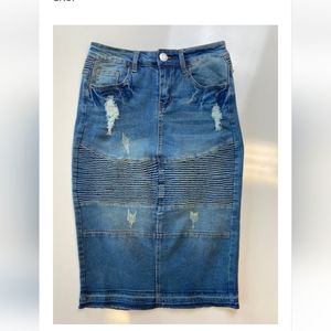 *SOLD* Be-Girl NWOT Denim Skirt